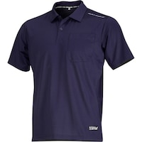 カジメイク カジメイク 8843 Newシェイドドライナー半袖シャツ ネイビー 3L