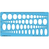 ステッドラー ステッドラー 722409)テンプレート 総合だ円定規 976 09