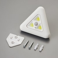 日本緑十字社 緑十字 コーナー用センサーライト CL1 人感・明暗センサー式