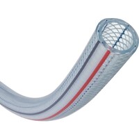 トヨックス TOYOX 水・油・薬品・エアー用耐圧ホース トヨロンホース 内径6mm×外径11mm 長さ6m TR66