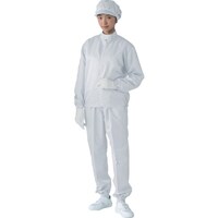 東洋リントフリー TriApex クリーンスーツ上衣 FD216C ホワイト 4L FD216C014L 1枚