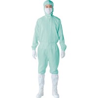 東洋リントフリー TriApex クリーンスーツ FH199C グリーン 4L