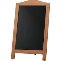 ヒカリ 光 マーカー用黒板 片面ブラックボード 茶枠 YKBD1031 1台