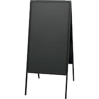 ヒカリ 光 アルミ枠スタンド黒板 ABD851 1台