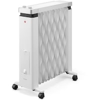 アイリスオーヤマ IRIS 513815 ウェーブ型オイルヒーター メカ式 タオルハンガー付 IWHH1212DW 1台