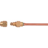 AGas Japan FUSO 銅管付チェックバルブフレアコネクタ