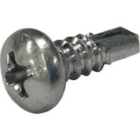 神山鉄工所 KAMIYAMA ユニポイントドリルねじ PANタイプ ゼロクロメート 4x13(1000本入)