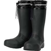 カジメイク カジメイク 6436 エアーラバーセーフティーブーツ ブラック LL 643691LL 1足
