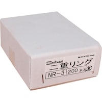 ミツヤ mitsuya 二重リングNO.3 200本