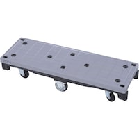 オカムラ OKAMURA カートラック本体 T688G5R+SL1(ブレーキ付グレイ) 1X701PGF33 1台