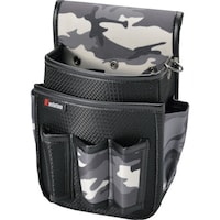 コヅチ コヅチ エボリューション 電工袋2段工具差し付 迷彩ブラック