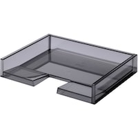 ライクイット 吉川国工業所 MX20R A4ファイルトレーR Bk Bk