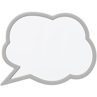 ライクイット 吉川国工業所 マグネットクリップ MagOn8101 文字が書けるマグネットクリップ(バブルトーク) Gy Gy