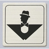 ヒカリ 光 サインプレート 逆三男 FS89329 1枚