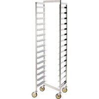 テックサス テックサス Z型ラックカートRCZ型 SUSφ100ウレタン車 RCZ1D15L 1台