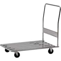 テックサス テックサス オールステンレスパイプスノコ台車 900X600 SUSφ100ゴム車 PLS9060D 1台