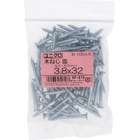 OHSATO OHSATO ユニクロ モクネジ サラ 3.8X32(100) HP818 1袋(100本)