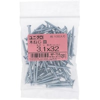 OHSATO OHSATO ユニクロ モクネジ サラ 3.1X32(100) HP756 1袋(100本)