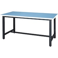 ダイシン DAISHIN ロンリューム天板作業台 天板ライトグレー色 WZR1575N 1台