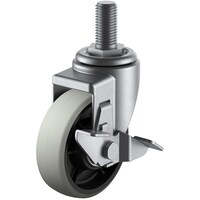 ユーエイキャスター ユーエイ ねじ込み式 自在 ステンレスキャスター