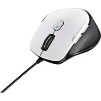 バッファロー BUFFALO 有線 BlueLED 5ボタン NEOFITマウス Sサイズ ホワイト BSMBU510SWH 1個