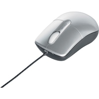 バッファロー BUFFALO 有線光学式マウス 静音/3ボタン Mサイズ シルバー