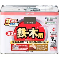 カンペハピオ KANSAI 油性ウレタンガード ねずみ色 7k 00037640423070 1缶