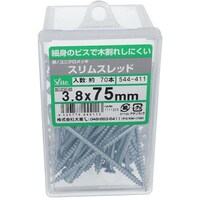 OHSATO OHSATO ユニクロ スリムスレッド 3.8X75 544411 1箱(70本)