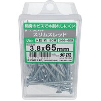 OHSATO OHSATO ユニクロ スリムスレッド 3.8X65 544409 1箱(80本)