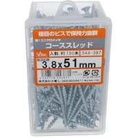 OHSATO OHSATO ユニクロ コーススレッド 3.8X51 544387 1箱(150本)