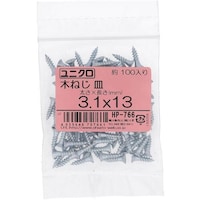 OHSATO OHSATO ユニクロ モクネジ サラ 3.1X13(100) HP766 1袋(100本)