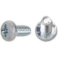 サンコー SUNCO 三価ホワイト Sタイプバインド 3点ポッチ付 3×8 (320本入) 300000P4003000800332 1Pk(320本)