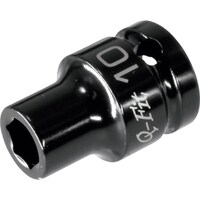 ワールドツール アストロプロダクツ AP QFit 1/2DR インパクトソケット 10mm 2002000033765 1個
