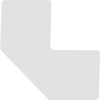 岩田製作所 IWATA 屋内用ラインテープ ラインプロ 十字型(白) LPX1 1袋(2枚)