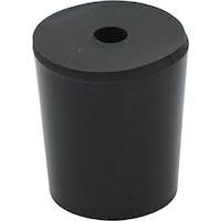 アズワン AS 穴あきゴム栓 6号 5φ 438916 1個