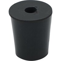 アズワン AS 穴あきゴム栓 2号 5φ