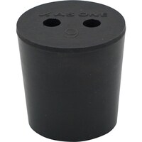 アズワン AS 穴付きゴム栓 9号 439002 1個