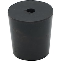 アズワン AS 穴あきゴム栓 7号 5φ 438917 1個
