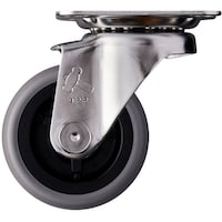 ハンマーキャスター ハンマー オールステンレス Sシリーズ 自在 エラストマー車 65mm