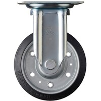 ハンマーキャスター ハンマー 400Sシリーズ 固定 特殊ゴム車輪 150mm