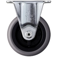 ハンマーキャスター ハンマー プレート式キャスター Sシリーズ 固定 エラストマー車 65mm