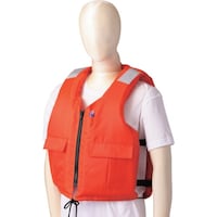 グリーンクロス グリーンクロス 救命胴衣 背抜型 3L 6300004769 1着
