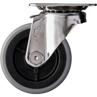 ハンマーキャスター ハンマー オールステンレス Sシリーズ 自在 エラストマー車 75mm