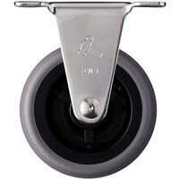 ハンマーキャスター ハンマー オールステンレス Eシリーズ 固定 エラストマー車 65mm