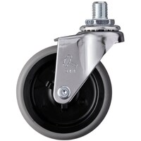 ハンマーキャスター ハンマー Aシリーズ ねじ込み 自在 UNF1/2 エラストマー車 75mm