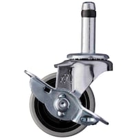 ハンマーキャスター ハンマー Kシリーズ 差込み 自在SP付 エラストマー車 50mm 415KL50 1個