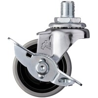 ハンマーキャスター ハンマー Aシリーズ ねじ込み 自在SP付 UNF1/2 エラストマー車 50mm