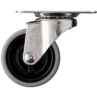 ハンマーキャスター ハンマー オールステンレス Eシリーズ 自在 エラストマー車 50mm