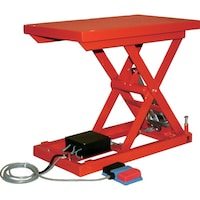 トラスコ中山 TRUSCO テーブルリフト70kg 倍速タイプ 電動Bねじ式 200V 500×650mm HDLH0756RT22 1台