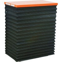 トラスコ中山 TRUSCO テーブルリフト 70kg 倍速タイプ 電動Bねじ式 200V 520×850mm 蛇腹付 HDLL0758RTJ22 1台